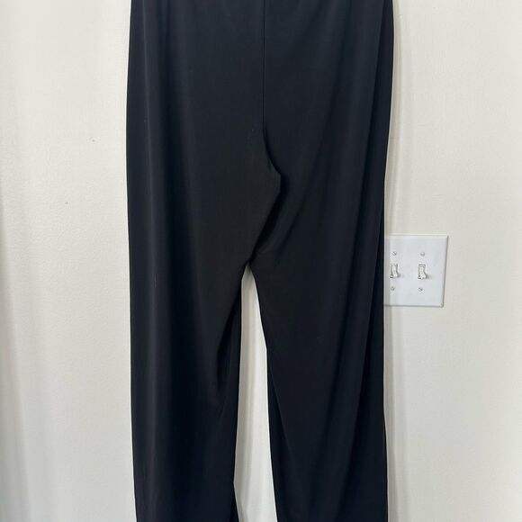 WHBM Black Wide Leg Pants L - Picture 5 of 8